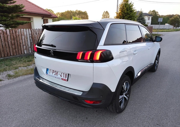 Peugeot 5008 cena 56999 przebieg: 128000, rok produkcji 2019 z Ostrołęka małe 631